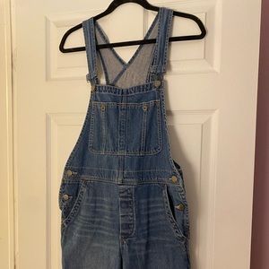 Free People Denim Overalls